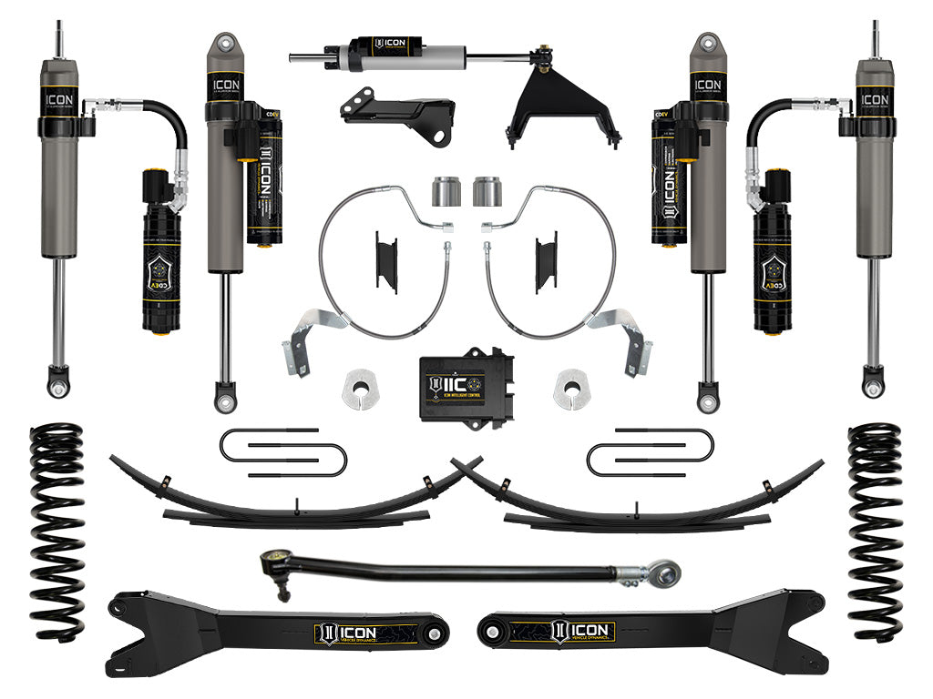 ICON 2023 Ford F-250/F-350 Super Duty 4WD Diesel, 4.5" Lift, Stage 8 Suspension System w/ Radius Arms & Expansion Packs K64548RL