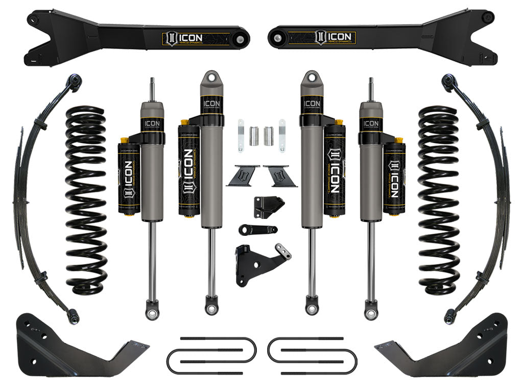 ICON 05-07 FORD F250/F350 7" STAGE 5 SUSPENSION SYSTEM W RADIUS ARM K67104R