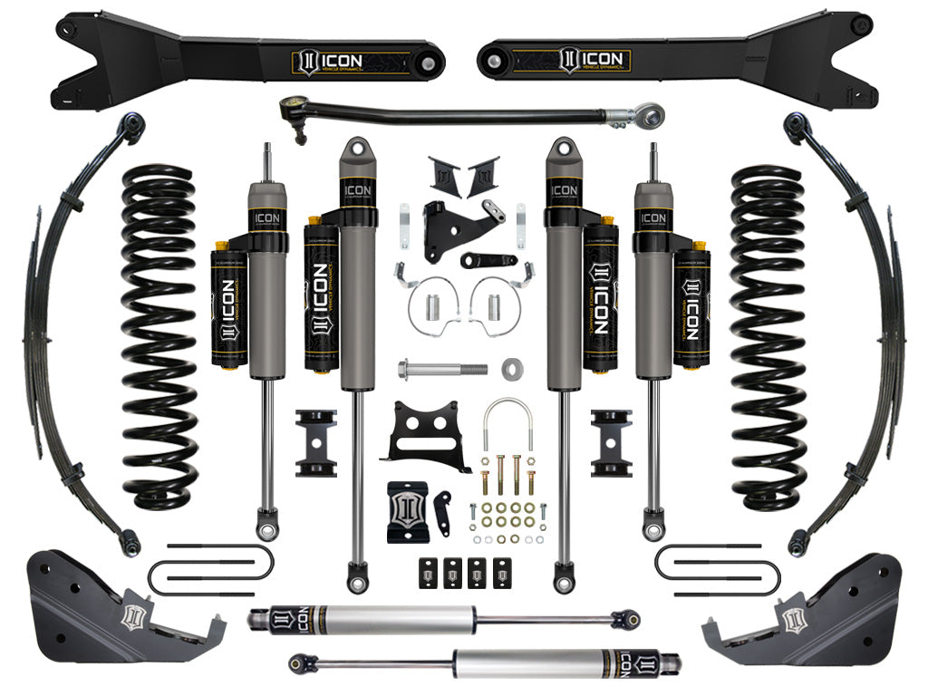 ICON 2017-2022 Ford F250/F350, 7" Lift, Stage 5 Suspension System, w/Radius Arm k67115r