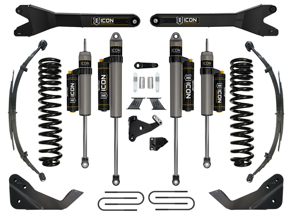 ICON 08-10 FORD F250/F350 7" STAGE 5 SUSPENSION SYSTEM W RADIUS ARM K67204R