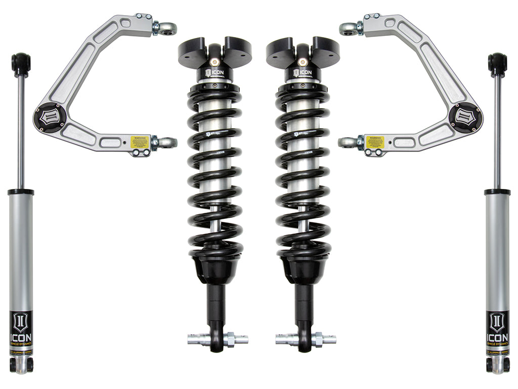 ICON 2019-2023 GM 1500, 1.5-3.5" Lift, Stage 2 Suspension System, Billet UCA k73062