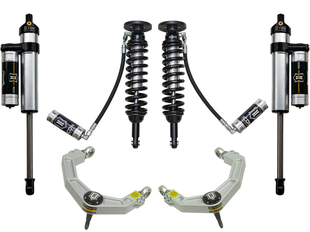 ICON 09-13 FORD F150 4WD 1.75-2.63" STAGE 4 SUSPENSION SYSTEM W BILLET UCA k93004
