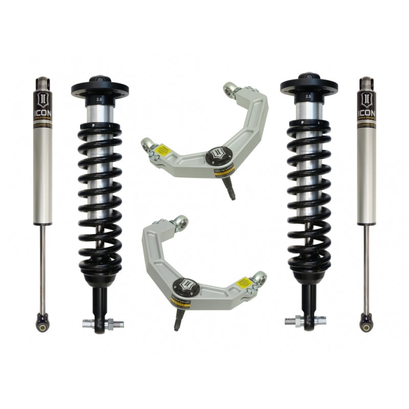 ICON 2014 FORD F150 4WD 0-2.63" STAGE 2 SUSPENSION SYSTEM W BILLET UCA k93062