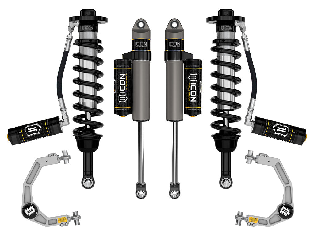 ICON 2021-2024 Ford F-150 Tremor, 2.5-3" Lift, Stage 3 Suspension System, Billet k93163