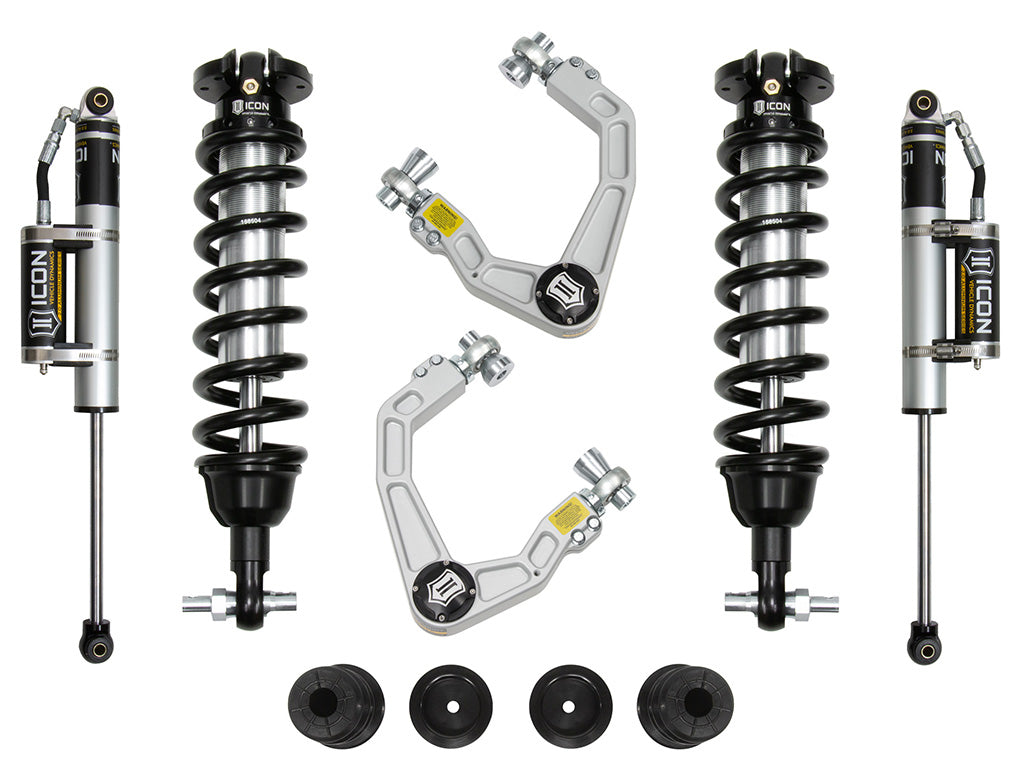 ICON 20-23 Ford Ranger, 0-3.5" Lift, Stage 3 Susp Sys, Billet UCA Steel Knuckle k93203s