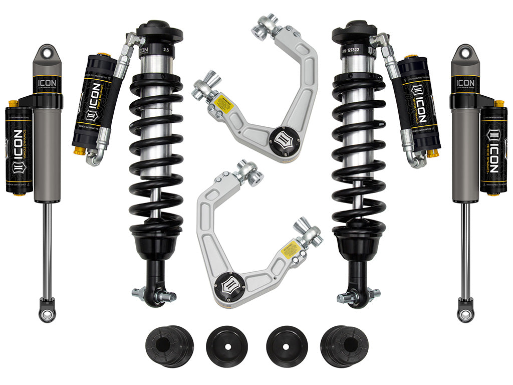ICON 19-21 Ford Ranger, 0-3.5" Lift, Stage 5 Susp System, Billet UCA Al Knuckle k93205a