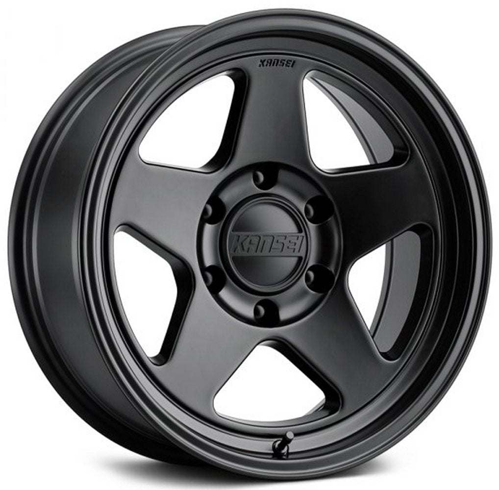 17x8.5 Kansei Off-Road Knp Matte Black 5x150 0mm - Flex Offroad
