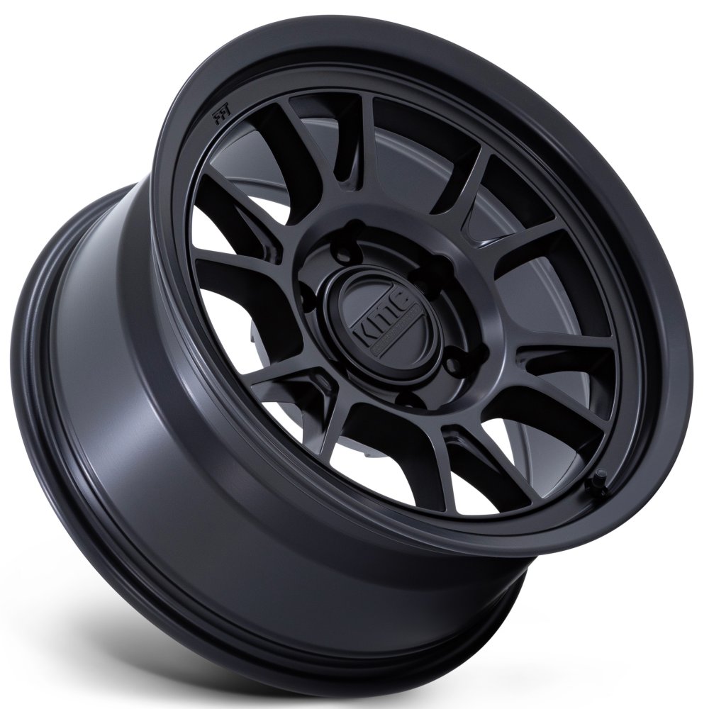 17x8.5 KMC KM729 Range Matte Black 5x5/127 -10mm - Flex Offroad