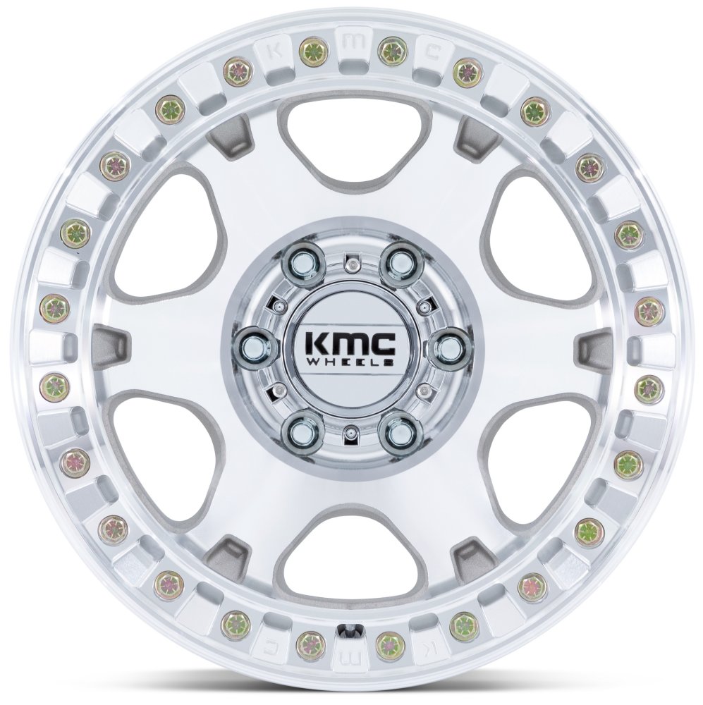 17X9 KMC KM238 VI Beadlock Machined (True Beadlock) 6x135 1mm