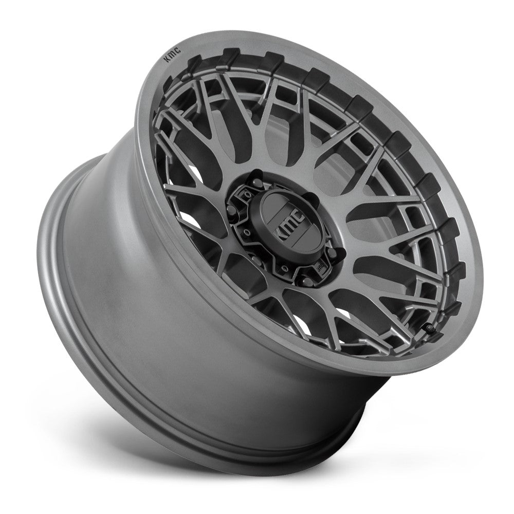 20x9 KMC KM722 Technic Anthracite 6x5.5/139.7 0mm - Flex Offroad