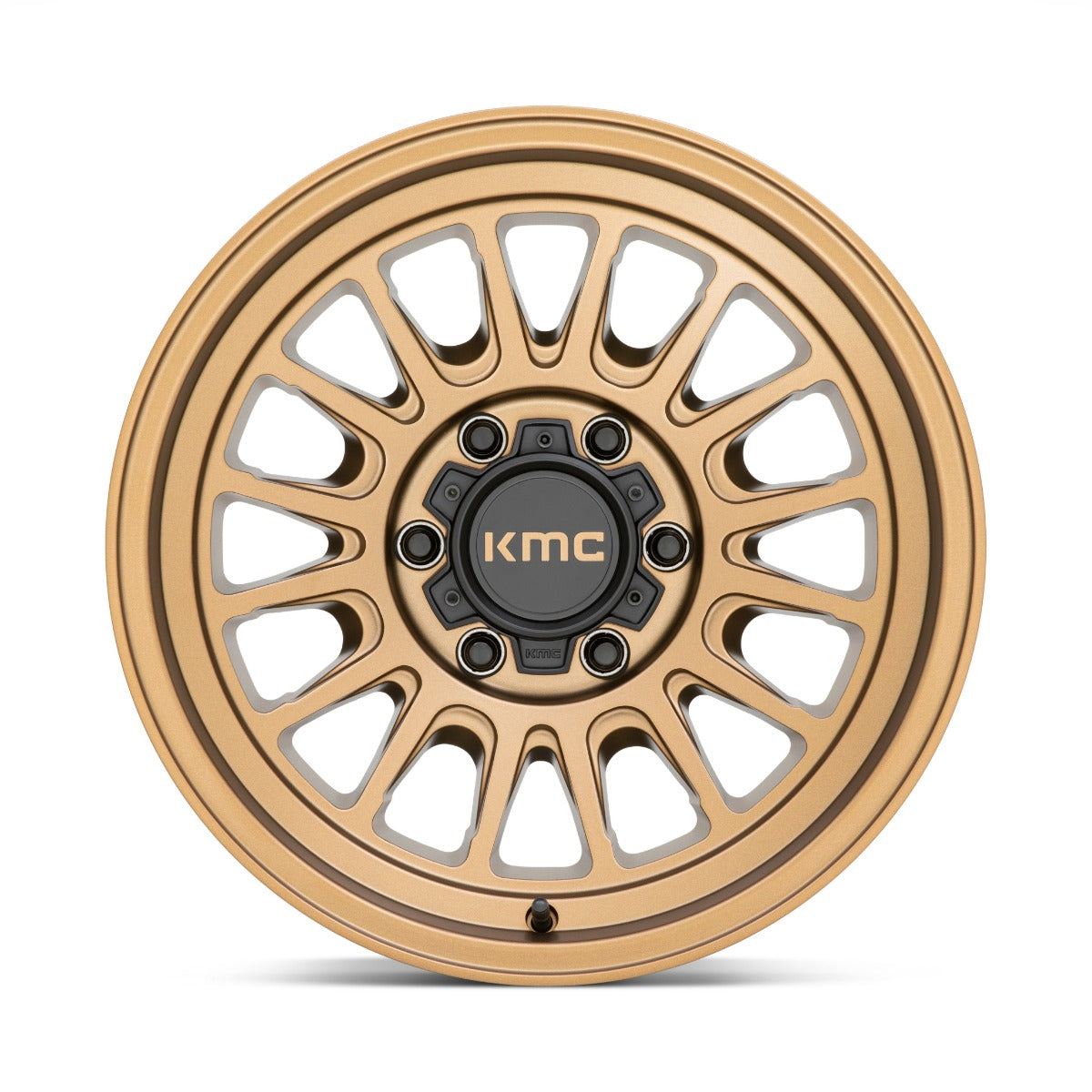 (Clearance - No Returns) 17x8.5 KMC KM724 Impact Matte Bronze 6x135 0mm