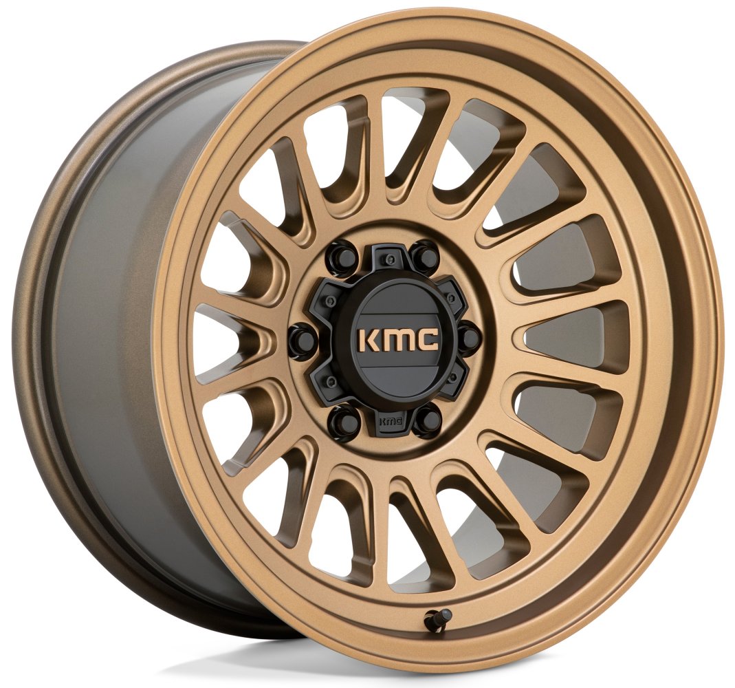 (Clearance - No Returns) 17x8.5 KMC KM724 Impact Matte Bronze 6x135 0mm