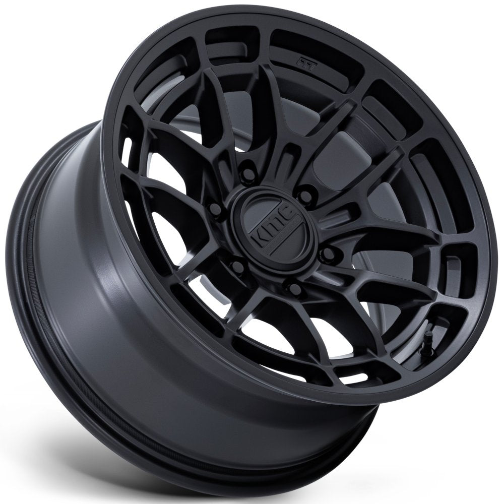 17x8.5 KMC KM732 Archer Matte Black 6x135 0mm