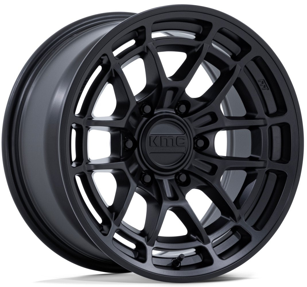 17x8.5 KMC KM732 Archer Matte Black 6x5.5/139.7 25mm