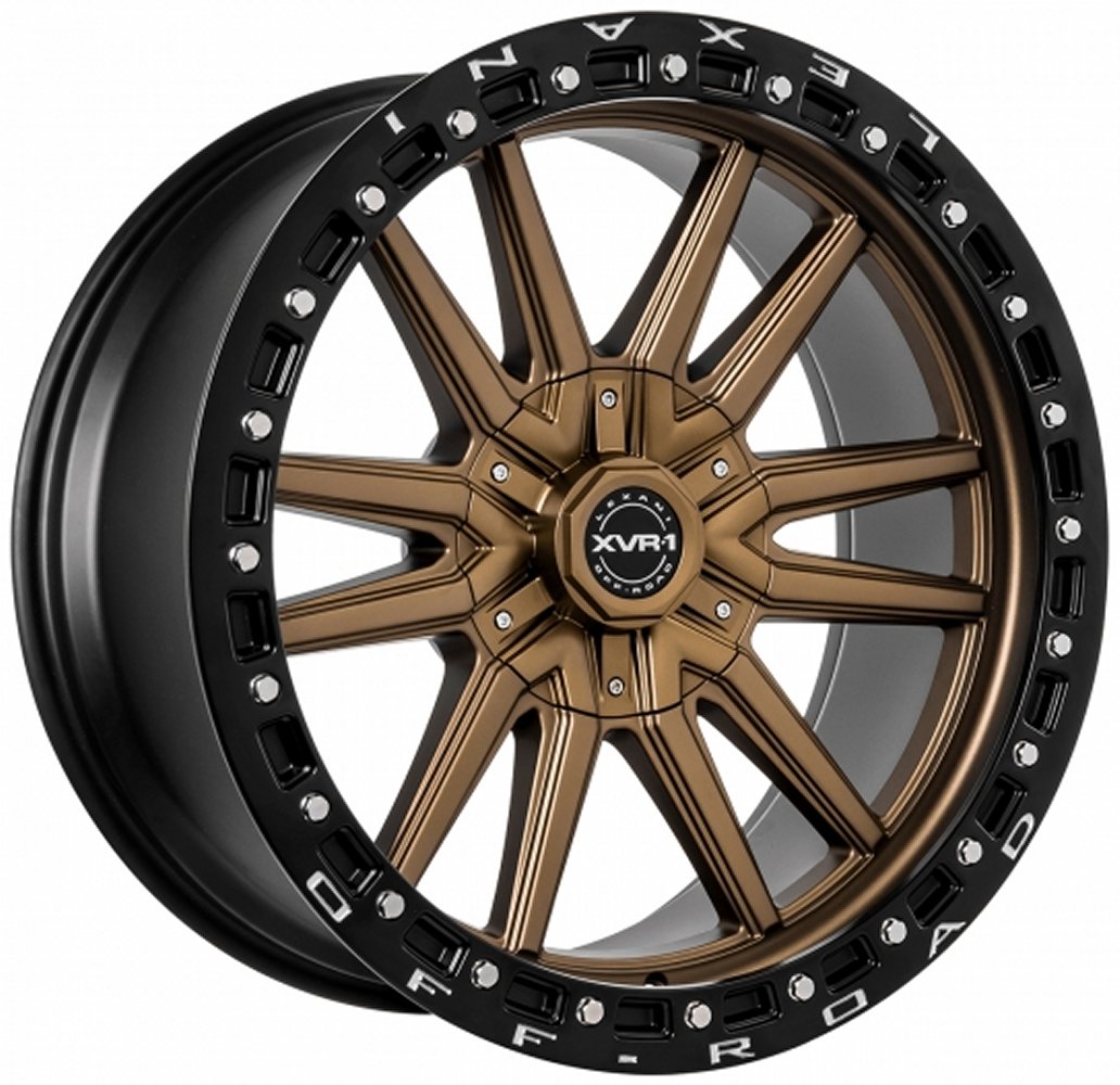 22x10 Lexani Off-Road Veneta Satin Bronze (8 Lug) -18mm (CUSTOM) - Flex Offroad