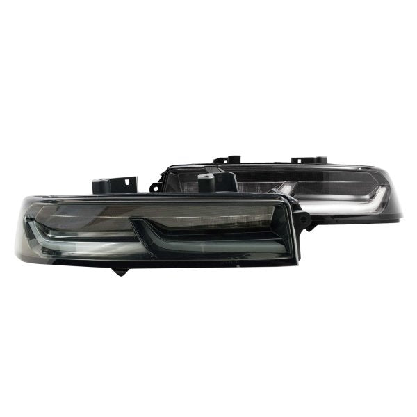 Morimoto XB LED Tails: Chevrolet Camaro (14-15) (Pair / Smoked) LF406 - Flex Offroad