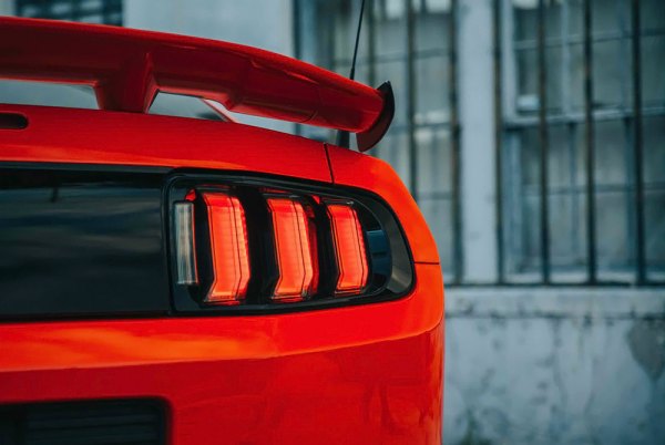 Morimoto XB LED Tails: Ford Mustang (13-14) (Pair / Facelift / Smoked) LF422.2 - Flex Offroad