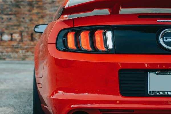 Morimoto XB LED Tails: Ford Mustang (13-14) (Pair / Facelift / Smoked) LF422.2 - Flex Offroad