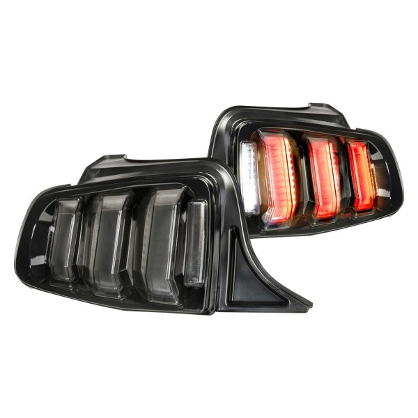 Morimoto XB LED Tails: Ford Mustang (10-12) (Pair / Facelift / Red) LF441.2 - Flex Offroad