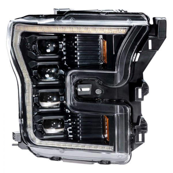 Morimoto XB LED Headlights: Ford F150 (15-17) (Pair / ASM / Amber DRL) (Gen 2) LF502-A.2-ASM
