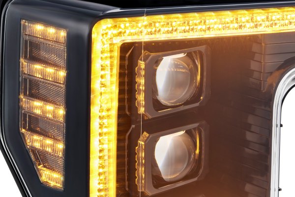 Morimoto XB LED Headlights: Ford Super Duty (17-19) (Pair / ASM) LF503-ASM - Flex Offroad