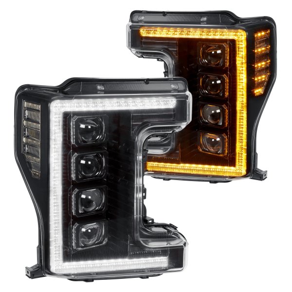 Morimoto XB LED Headlights: Ford Super Duty (17-19) (Pair / ASM) LF503-ASM - Flex Offroad