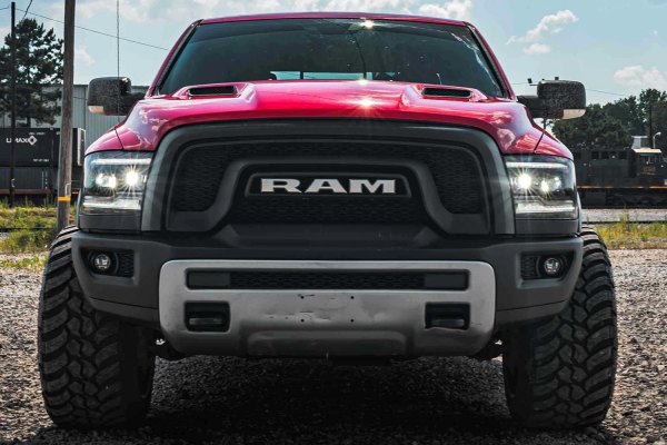 Morimoto XB LED Headlights: Dodge Ram (09-18) (Pair / Amber DRL) LF520-A-ASM - Flex Offroad