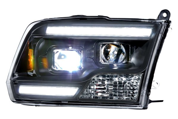 Morimoto XB Hybrid LED Headlights: Dodge Ram (09-18) (Pair / ASM) LF524 - Flex Offroad