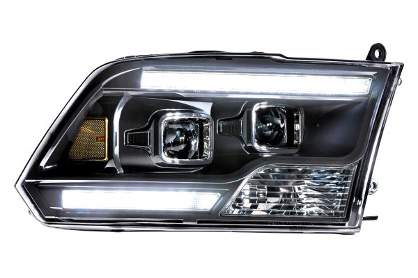 Morimoto XB Hybrid LED Headlights: Dodge Ram (09-18) (Pair / ASM) LF524 - Flex Offroad