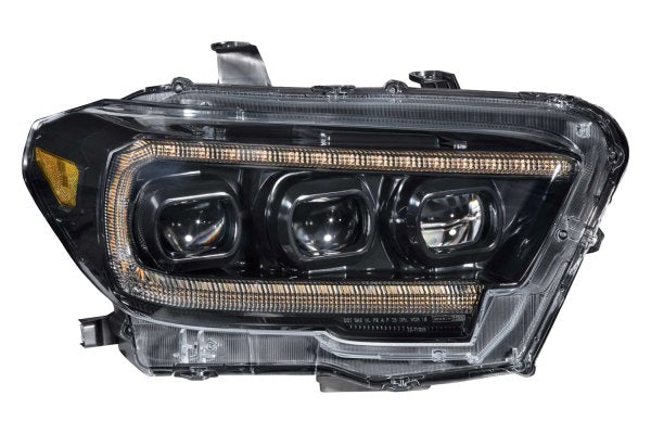 Morimoto XB LED Headlights: Toyota Tacoma (16-20) (Pair / ASM / Amber DRL) (Gen 2) LF530.2-A-ASM - Flex Offroad