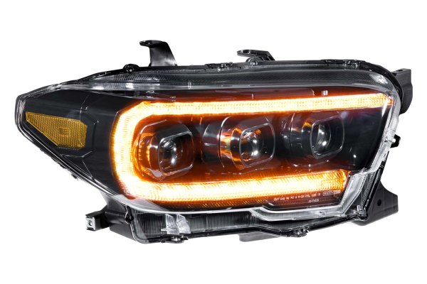 Morimoto XB LED Headlights: Toyota Tacoma (16-20) (Pair / ASM / Amber DRL) (Gen 2) LF530.2-A-ASM - Flex Offroad