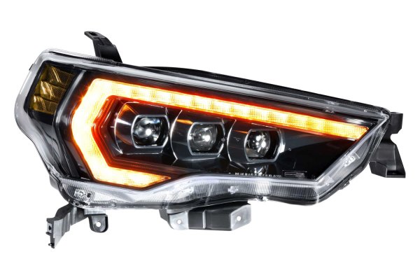 Morimoto XB LED Headlights: Toyota 4Runner (14-22) (Pair / ASM / Amber DRL) (Gen 2) LF531.2-A-ASM - Flex Offroad