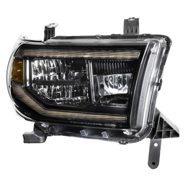 Morimoto XB LED Headlights: Toyota Tundra (07-13) (Pair / ASM / Amber DRL) LF533-A-ASM - Flex Offroad