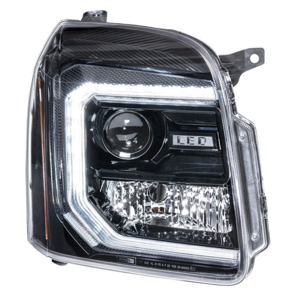Morimoto XB Hybrid LED Headlights: GMC Yukon (07-14) (Pair / ASM) LF557 - Flex Offroad