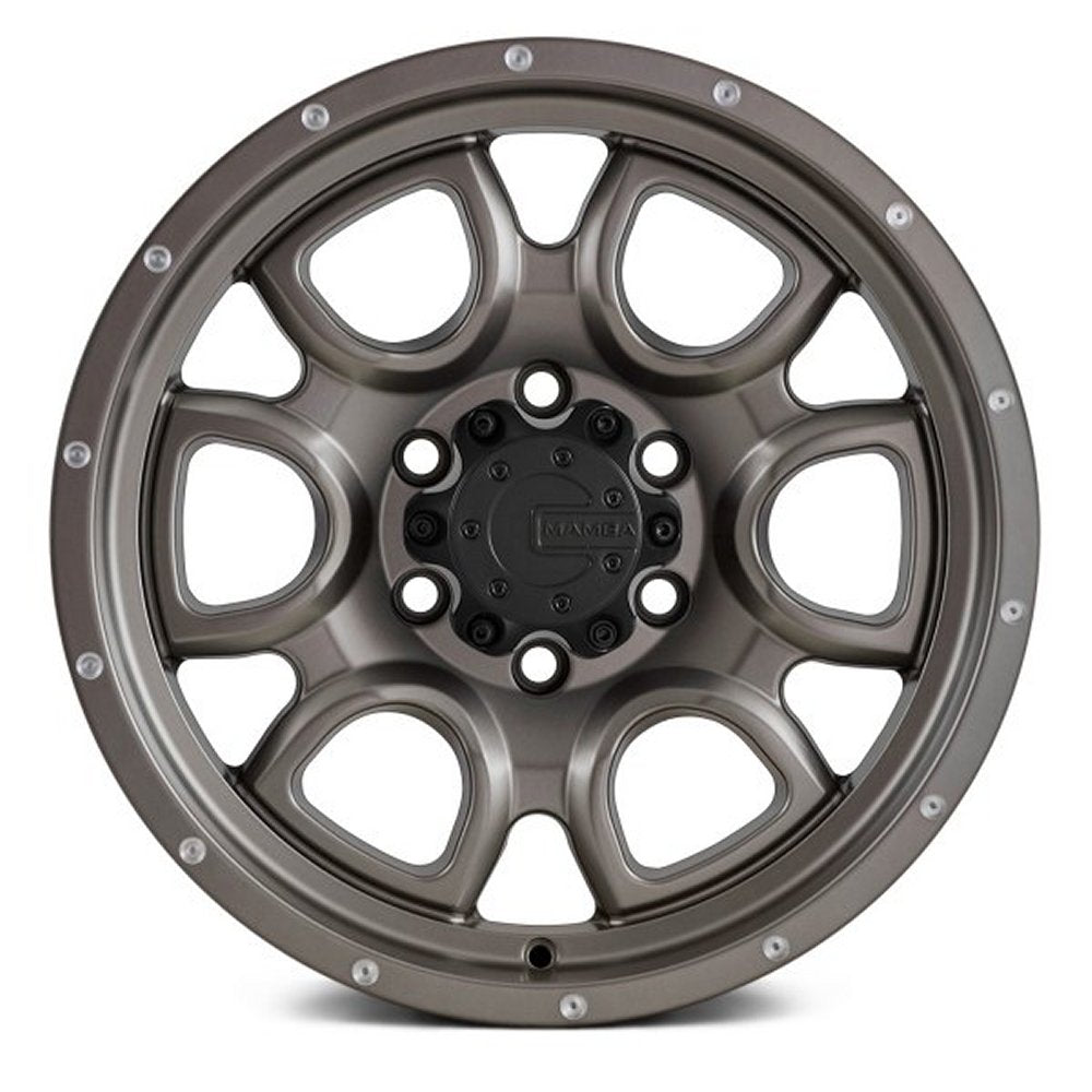 18x9 Mamba Off-Road M19 Bronze w/ Drilled Holes 6x5.5/139.7 -12mm - Flex Offroad