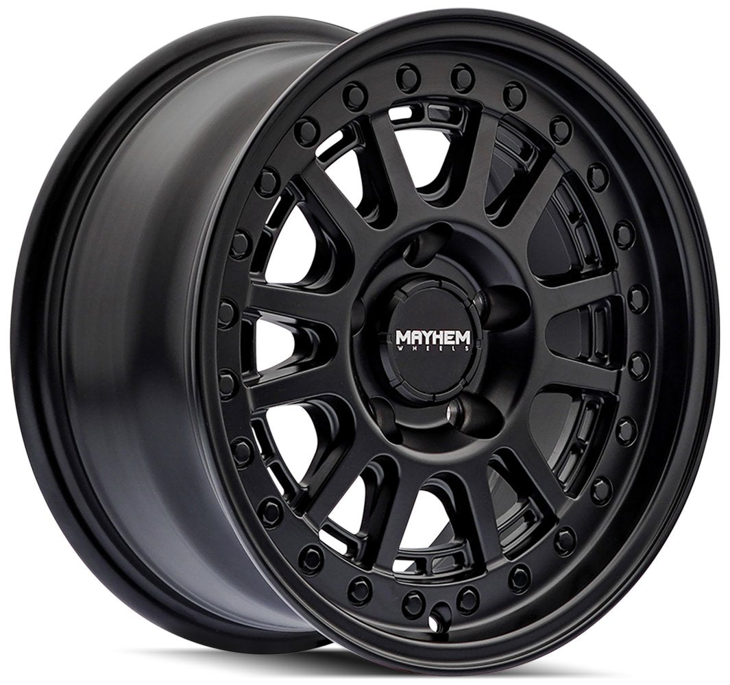 20x9 Mayhem Compass 8305 Matte Black 8x180 18mm - Flex Offroad