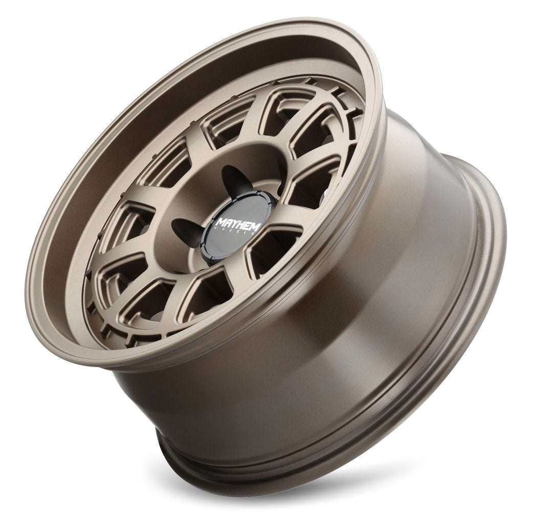 17x8 Mayhem Voyager 8303MZ Matte Bronze (Flow Formed) 5x120 38mm