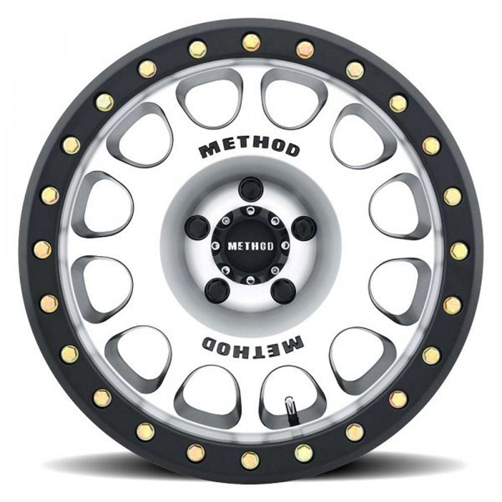 17x9 Method Race MR105 Beadlock Matte Black Machined 6x5.5/139.7 -38mm - Flex Offroad