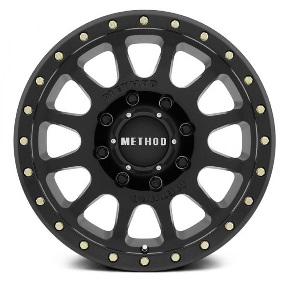 17x8.5 Method Race MR305 NV HD Matte Black 8x180 0mm - Flex Offroad