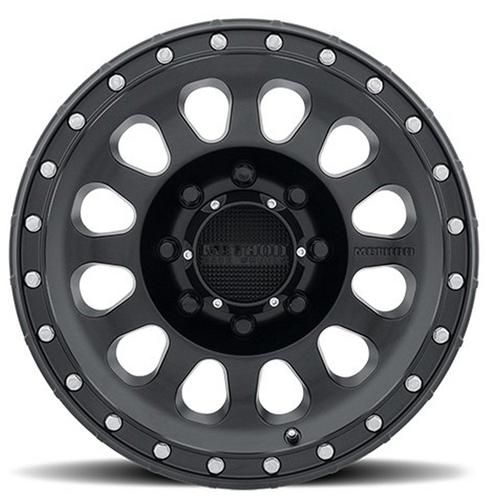 17x8.5 Method Race MR315 Matte Black (8 Lug) 8x170 0mm - Flex Offroad
