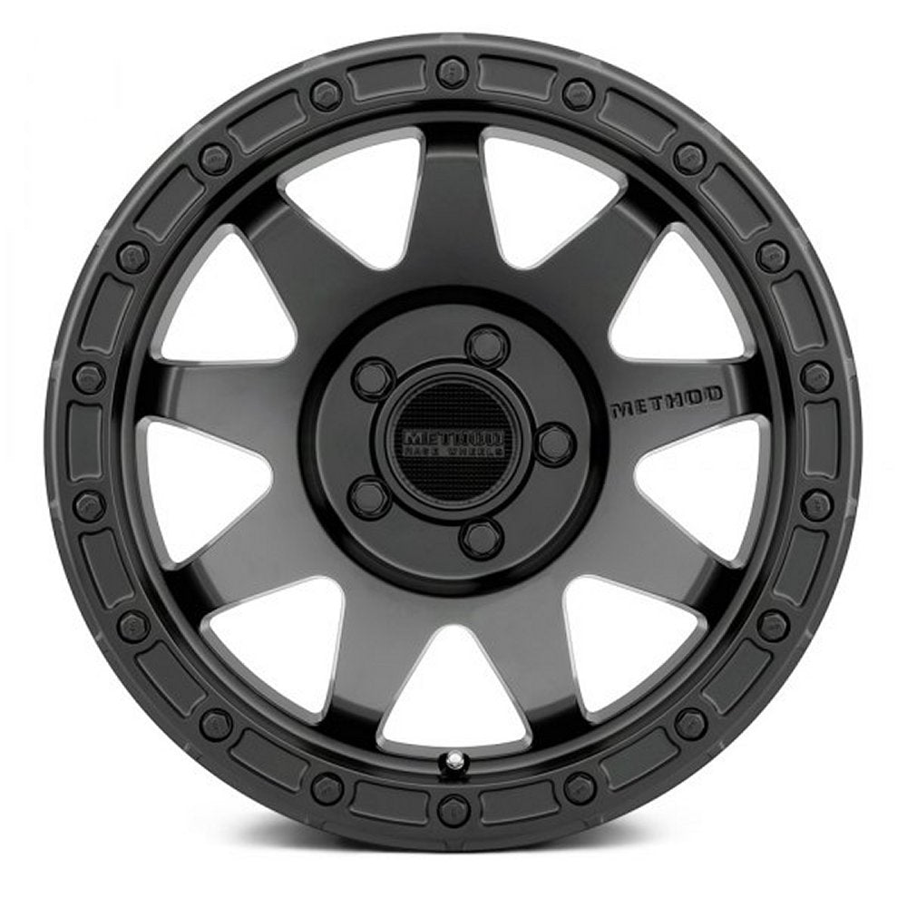 18x9 Method Race MR317 Matte Black (8 Lug) 8x6.5/165 18mm - Flex Offroad