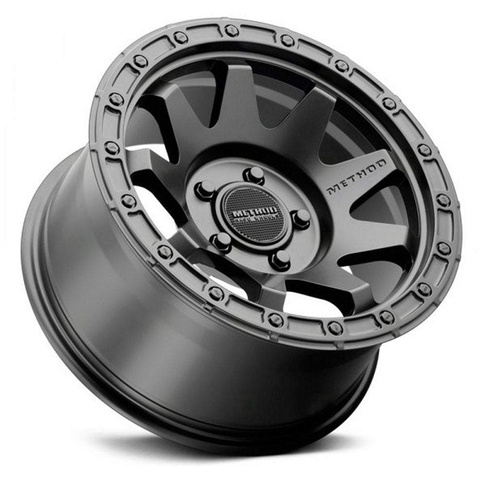 18x9 Method Race MR317 Matte Black (8 Lug) 8x6.5/165 18mm - Flex Offroad