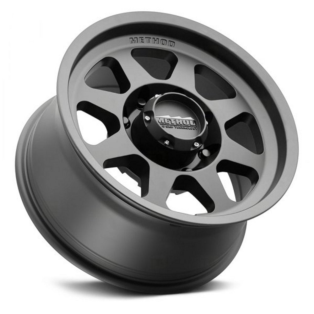 17x8.5 Method Race MR701 Matte Black (Bead Grip) (8 Lug) 8x170 0mm