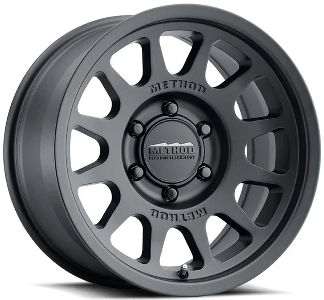 17x9 Method Race MR703 Matte Black (Bead Grip) 6x5.5/139.7 -12mm - Flex Offroad