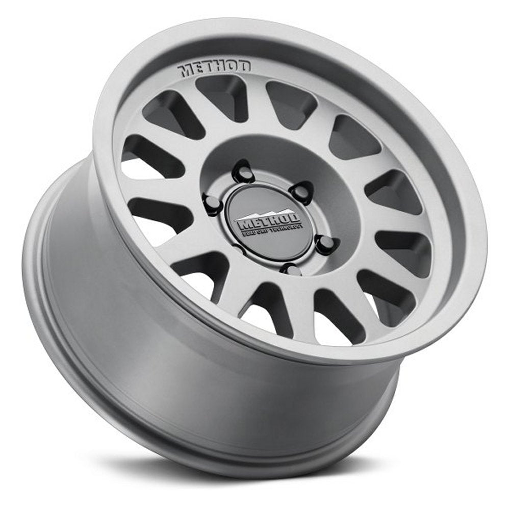 17x8.5 Method Race MR704 Titanium (Bead Grip) 6x5.5/139.7 0mm - Flex Offroad