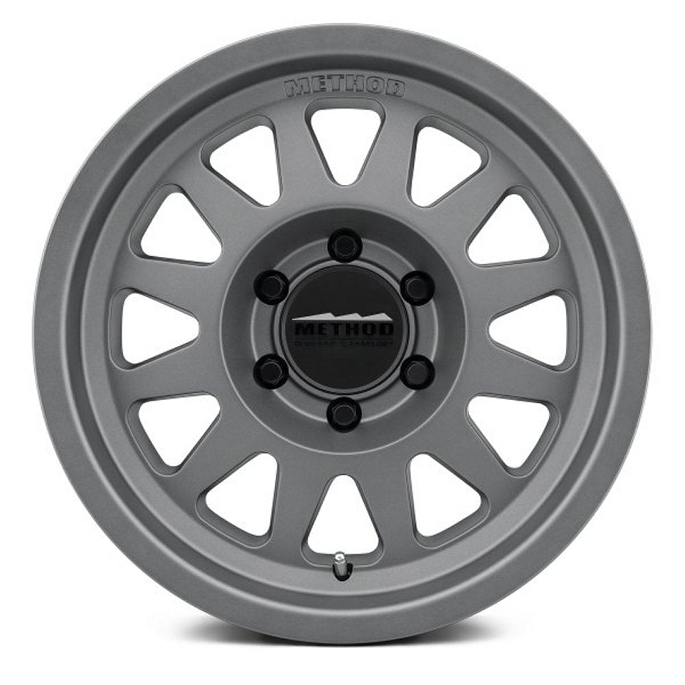 17x8.5 Method Race MR704 Titanium (Bead Grip) 6x5.5/139.7 0mm - Flex Offroad
