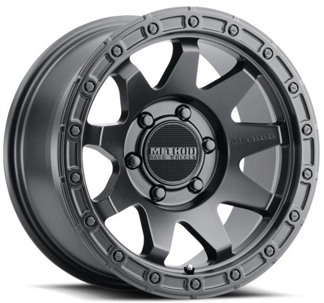 18x9 Method Race MR317 Matte Black (8 Lug) 8x180 18mm - Flex Offroad