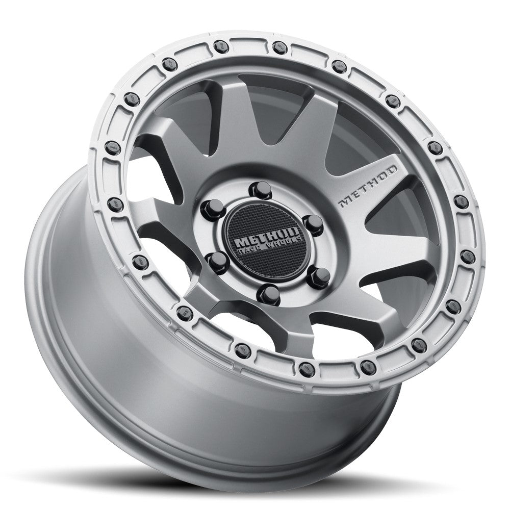 17x8.5 Method Race MR317 Titanium 6x5.5/139.7 0mm - Flex Offroad