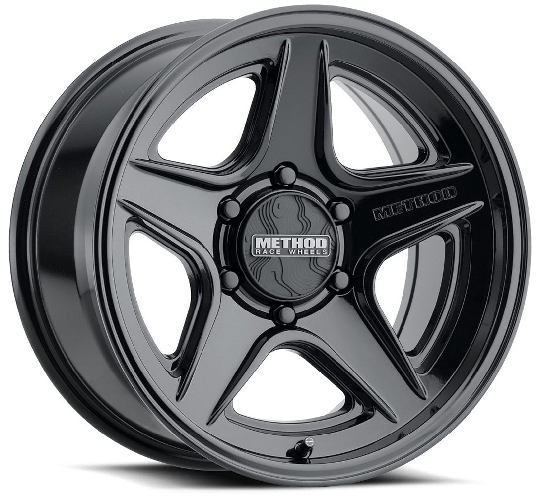 (Clearance - No Returns) 17x8.5 Method Race MR319 Gloss Black 8x170 0mm - Flex Offroad