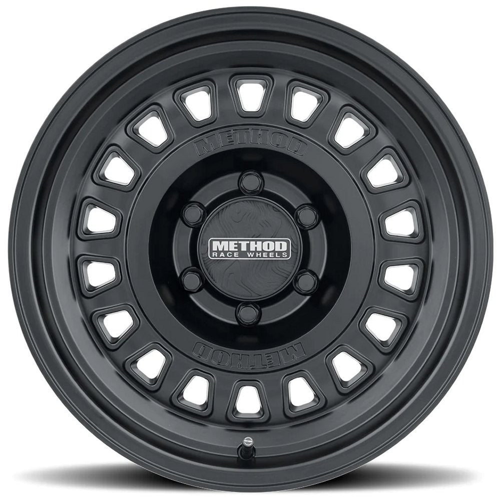 (Clearance - No Returns) 17x8.5 Method Race MR320 Matte Black 6x135 0mm